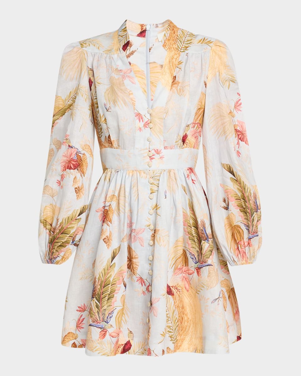 Ascension Plunge Mini Dress